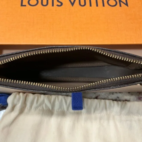 Louis Vuitton Monogram Canvas Mini Pochette Accessoires in Brown - Picture 6 of 10
